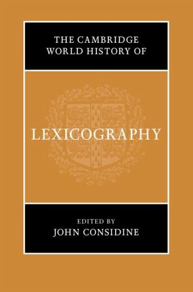 Cambridge World History of Lexicography (eBook, PDF)