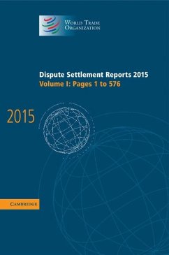 Dispute Settlement Reports 2015: Volume 1, Pages 1-576 (eBook, PDF) - World Trade Organization