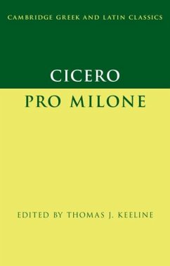 Cicero: Pro Milone (eBook, PDF)