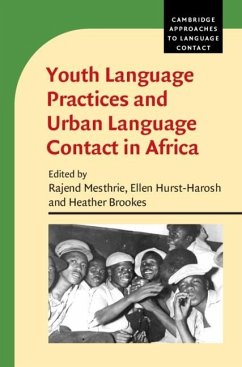 Youth Language Practices and Urban Language Contact in Africa (eBook, ePUB)