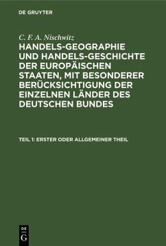 Erster oder allgemeiner Theil (eBook, PDF) - Nischwitz, C. F. A.