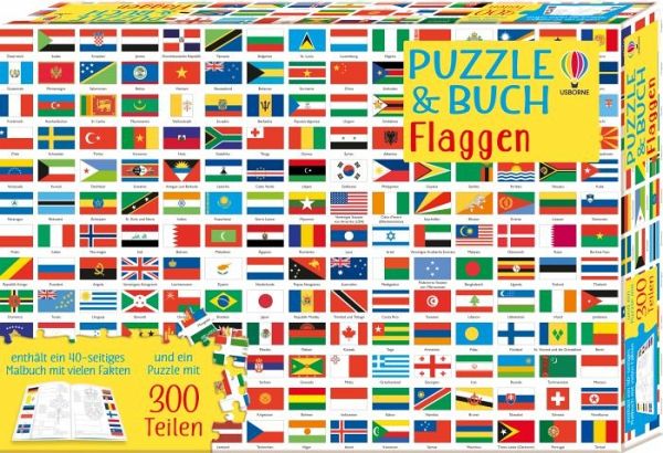 Puzzle & Buch: Flaggen - Bei bücher.de