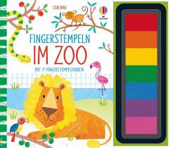 Fingerstempeln: Im Zoo - Watt, Fiona