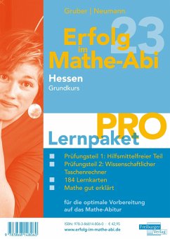 Erfolg im Mathe-Abi 2023 Hessen Lernpaket 'Pro' Grundkurs - Gruber, Helmut;Neumann, Robert