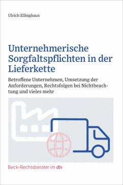 Cover Unternehmerische Sorgfaltspflichten in der Lieferkette