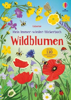 Mein Immer-wieder-Stickerbuch: Wildblumen - Young, Caroline