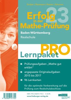 Lernpaket Pro Realschulabschluss 2023 Baden-Württemberg - Gruber, Helmut;Neumann, Robert;Rosner, Stefan