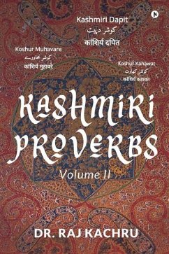 Kashmiri Proverbs Volume II - Raj Kachru