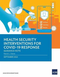 Health Security Interventions for Covid-19 Response: Guidance Note - Asian Development Bank