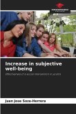 Increase in subjective well-being
