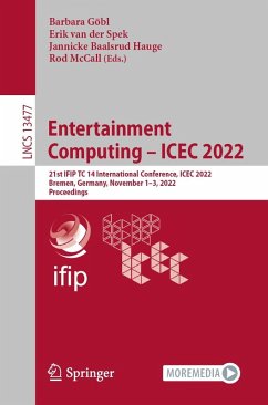 Entertainment Computing - ICEC 2022 (eBook, PDF)