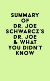 Summary of Dr. Joe Schwarcz's Dr. Joe & What You Didn't Know (eBook, ePUB)