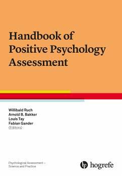 Handbook of Positive Psychology Assessment (eBook, PDF)