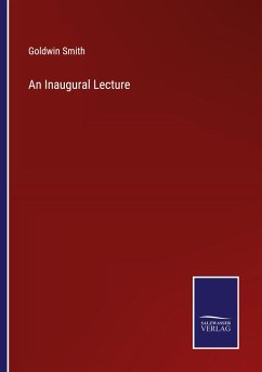 Cover An Inaugural Lecture