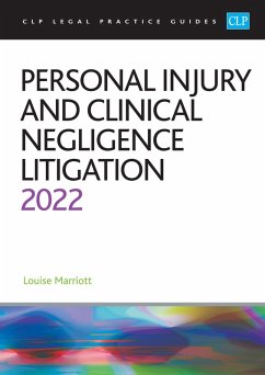 Cover Personal Injury and Clinical Negligence Litigation 2022 (eBook, ePUB)