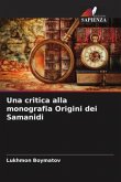 Una critica alla monografia Origini dei Samanidi