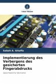 Implementierung des Verbergens des gesicherten Fingerabdrucks