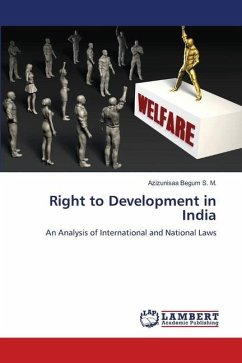 Right to Development in India - S. M., Azizunisaa Begum