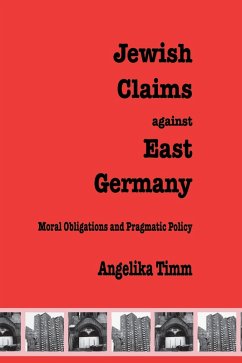 Cover Jewish Claims Against East Germany (eBook, PDF)