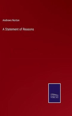 A Statement of Reasons - Norton, Andrews