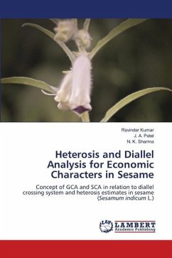 Heterosis and Diallel Analysis for Economic Characters in Sesame