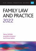 Family Law and Practice 2022 (eBook, ePUB)