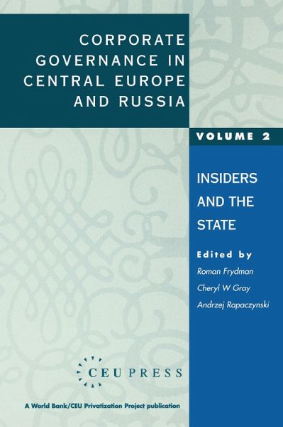 Corporate Governance in Central Europe and Russia (eBook, PDF)