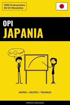 Opi Japania - Nopea / Helppo / Tehokas (eBook, ePUB) - Pinhok, Languages