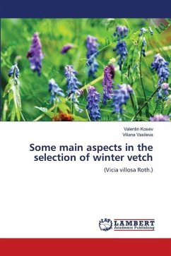 Some main aspects in the selection of winter vetch
