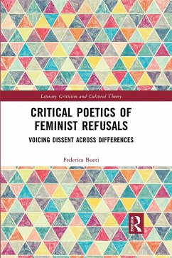 Cover Critical Poetics of Feminist Refusals (eBook, ePUB)