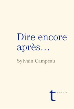 Cover Dire encore... après (eBook, PDF)