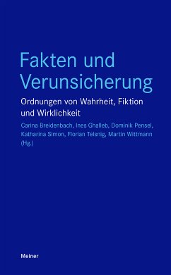 Fakten und Verunsicherung (eBook, ePUB)