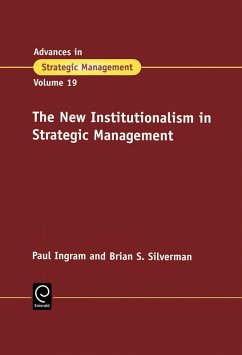 New Institutionalism in Strategic Management (eBook, PDF)