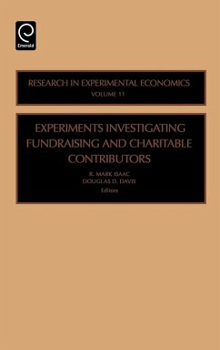 Experiments Investigating Fundraising and Charitable Contributors (eBook, PDF)