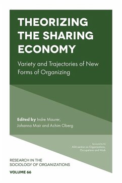 Cover Theorizing the Sharing Economy (eBook, PDF)