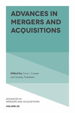 Cover Advances in Mergers and Acquisitions (eBook, PDF)