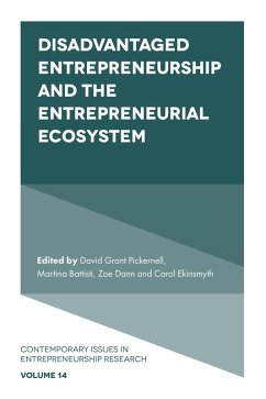 Disadvantaged Entrepreneurship and the Entrepreneurial Ecosystem (eBook, PDF)