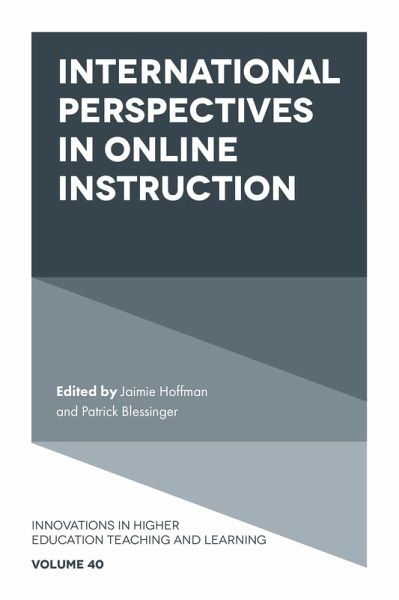 International Perspectives in Online Instruction (eBook, ePUB)