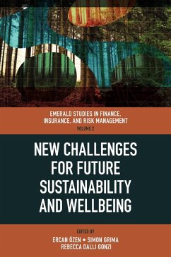Cover New Challenges for Future Sustainability and Wellbeing (eBook, PDF)