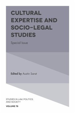 Cover Cultural Expertise and Socio-Legal Studies (eBook, PDF)