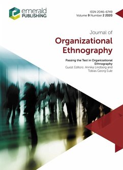 Cover Passing the Test in Organizational Ethnography (eBook, PDF)