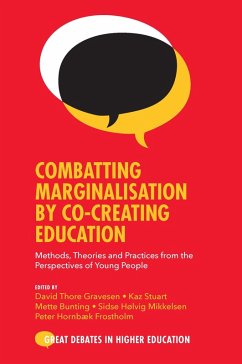 Cover Combatting Marginalisation by Co-Creating Education (eBook, PDF)