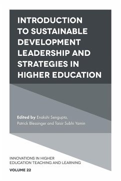 Cover Introduction to Sustainable Development Leadership and Strategies in Higher Education (eBook, PDF)