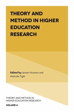 Cover Theory and Method in Higher Education Research (eBook, PDF)