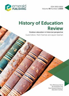 Cover Outdoor Education in Historical Perspective (eBook, PDF)