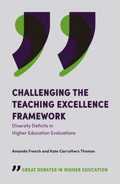 Cover Challenging the Teaching Excellence Framework (eBook, PDF)
