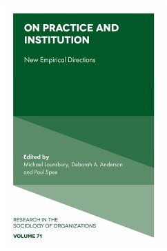 Cover On Practice and Institution (eBook, PDF)