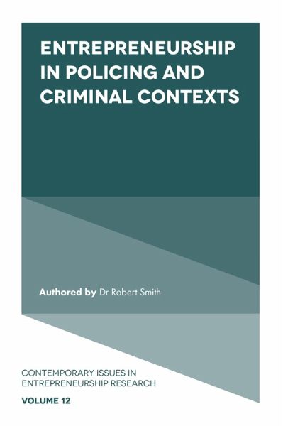 Entrepreneurship in Policing and Criminal Contexts (eBook, PDF)