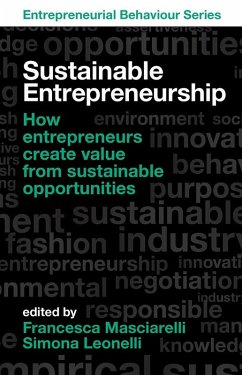 Sustainable Entrepreneurship (eBook, PDF) - Masciarelli, Francesca