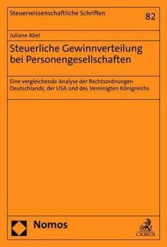 Cover Steuerliche Gewinnverteilung bei Personengesellschaften